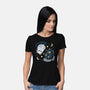 Ying Yang Ursa-Womens-Basic-Tee-Vallina84