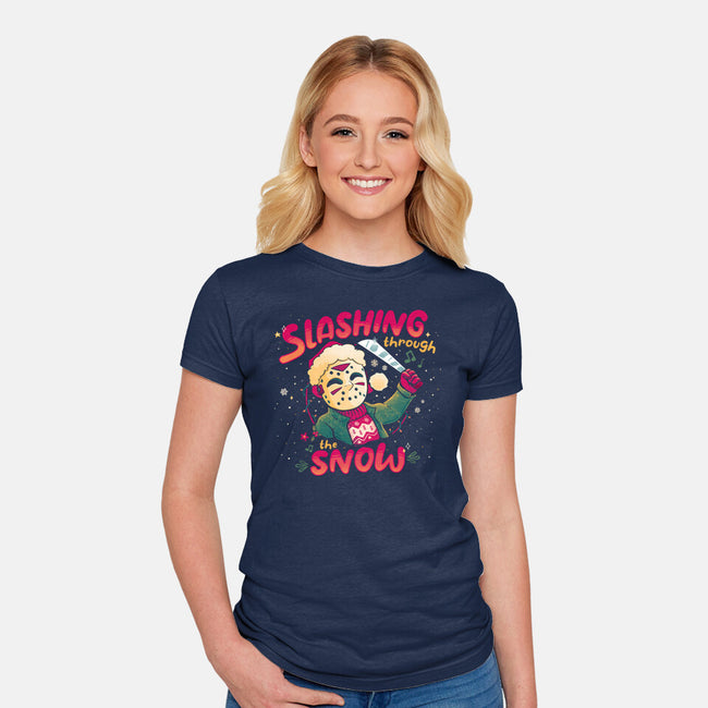 Deadly Carol-Womens-Fitted-Tee-teesgeex