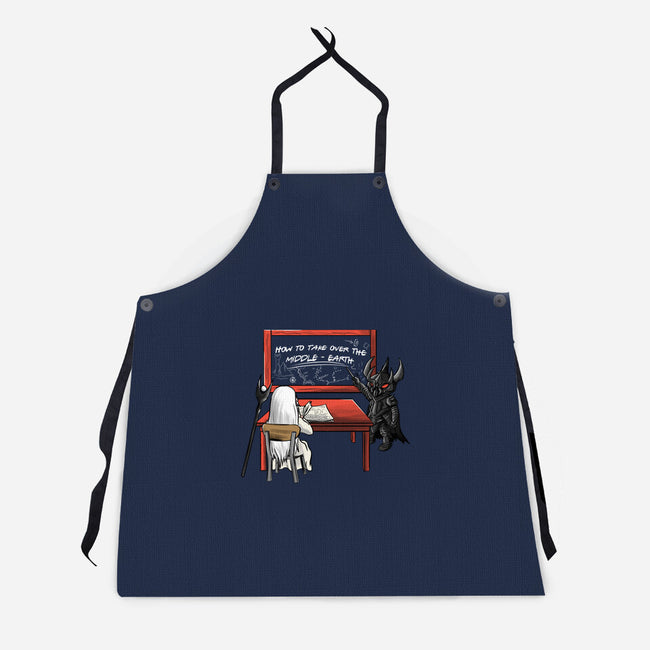 Take Over Middle Earth-Unisex-Kitchen-Apron-fanfabio