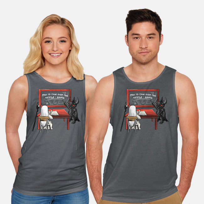 Take Over Middle Earth-Unisex-Basic-Tank-fanfabio