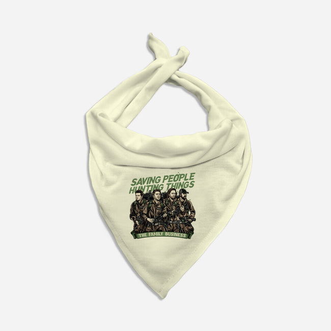 The Family Business-Dog-Bandana-Pet Collar-momma_gorilla