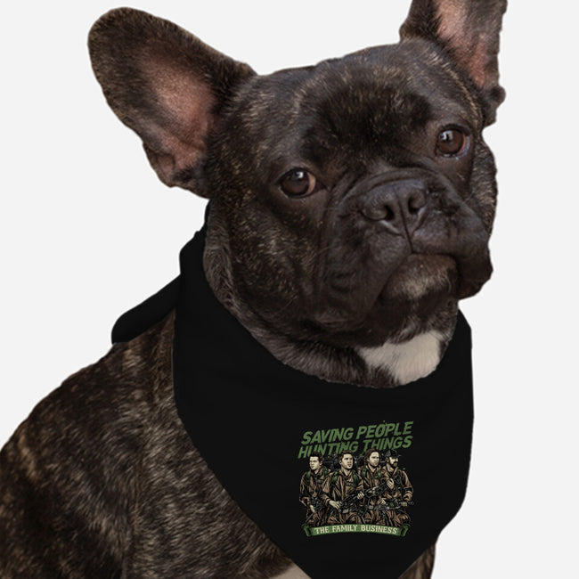 The Family Business-Dog-Bandana-Pet Collar-momma_gorilla