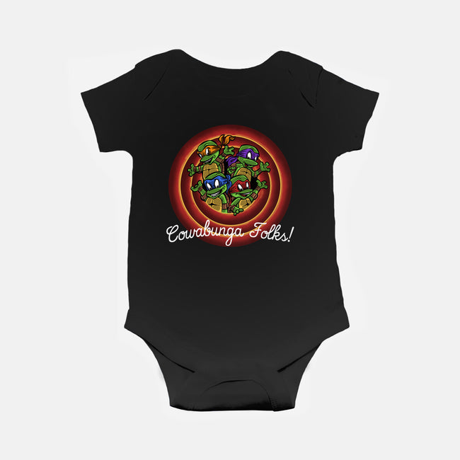 Cowabunga Folks-Baby-Basic-Onesie-zascanauta