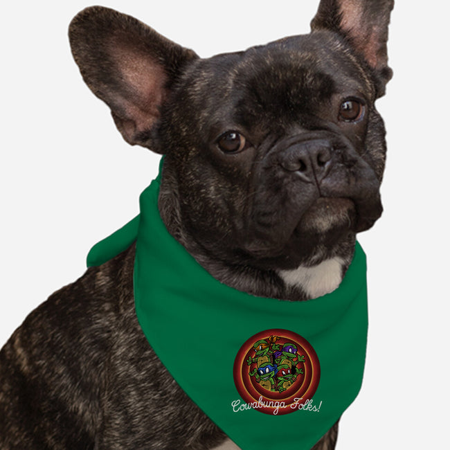 Cowabunga Folks-Dog-Bandana-Pet Collar-zascanauta