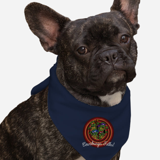 Cowabunga Folks-Dog-Bandana-Pet Collar-zascanauta