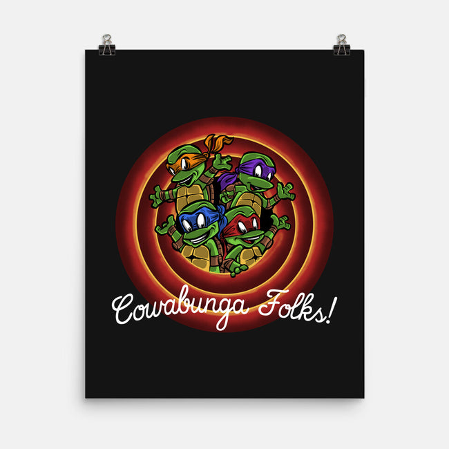 Cowabunga Folks-None-Matte-Poster-zascanauta