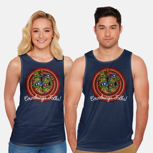 Cowabunga Folks-Unisex-Basic-Tank-zascanauta