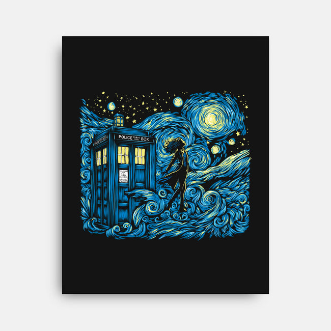 Dreams Of Time And Space-None-Stretched-Canvas-DrMonekers