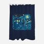 Dreams Of Time And Space-None-Polyester-Shower Curtain-DrMonekers