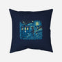 Dreams Of Time And Space-None-Removable Cover-Throw Pillow-DrMonekers