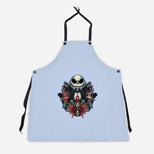 Christmas Jack-Unisex-Kitchen-Apron-momma_gorilla