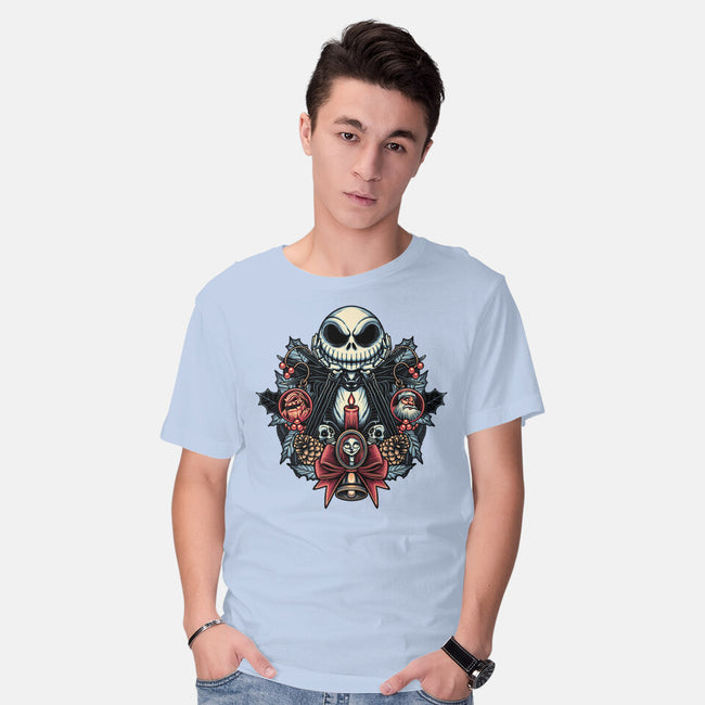 Christmas Jack-Mens-Basic-Tee-momma_gorilla