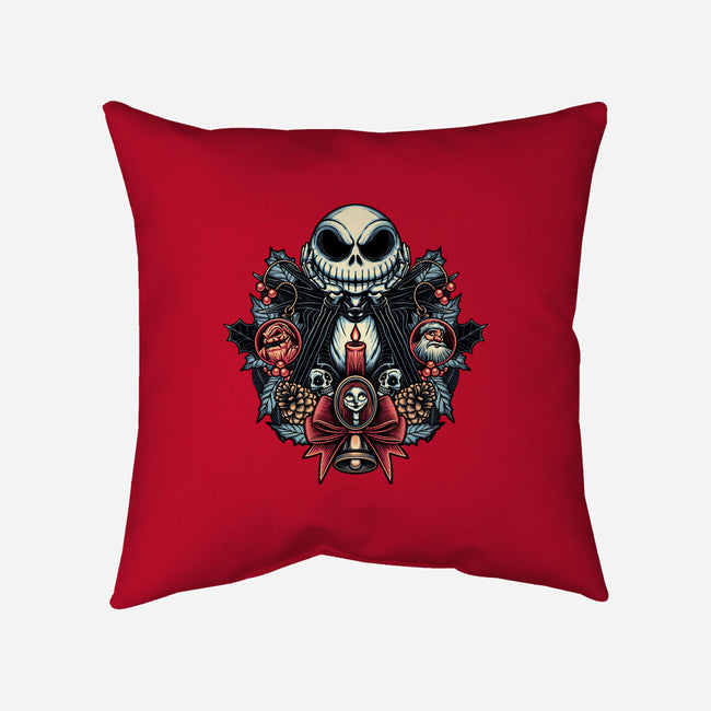 Christmas Jack-None-Removable Cover-Throw Pillow-momma_gorilla