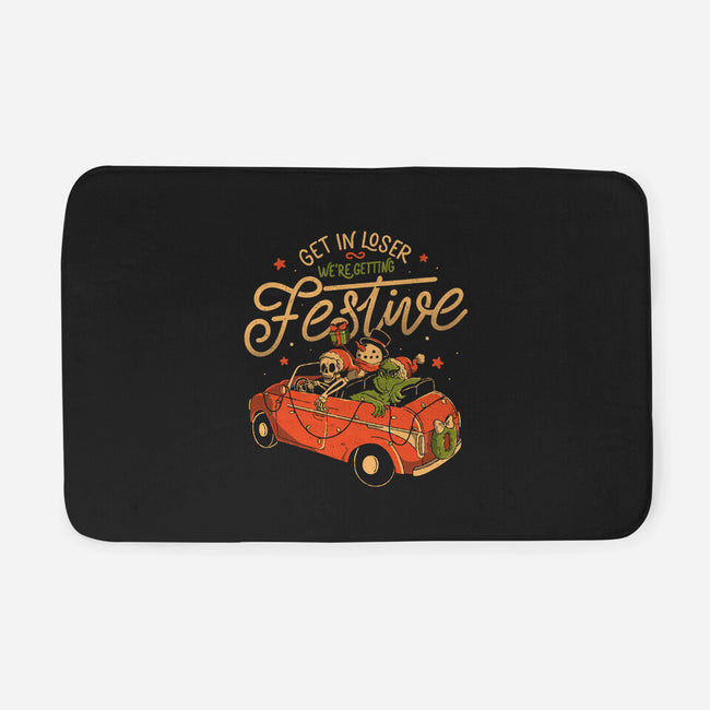 We're Getting Festive-None-Memory Foam-Bath Mat-eduely