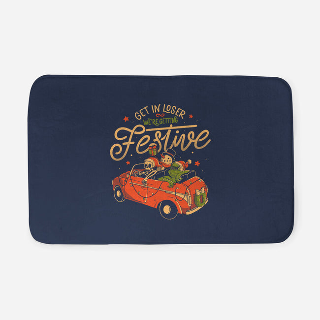 We're Getting Festive-None-Memory Foam-Bath Mat-eduely