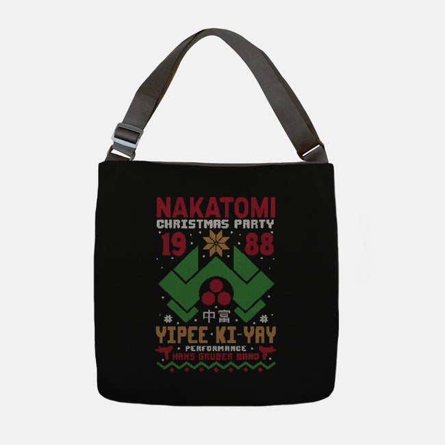 Nakatomi Christmas Party-None-Adjustable Tote-Bag-Tronyx79