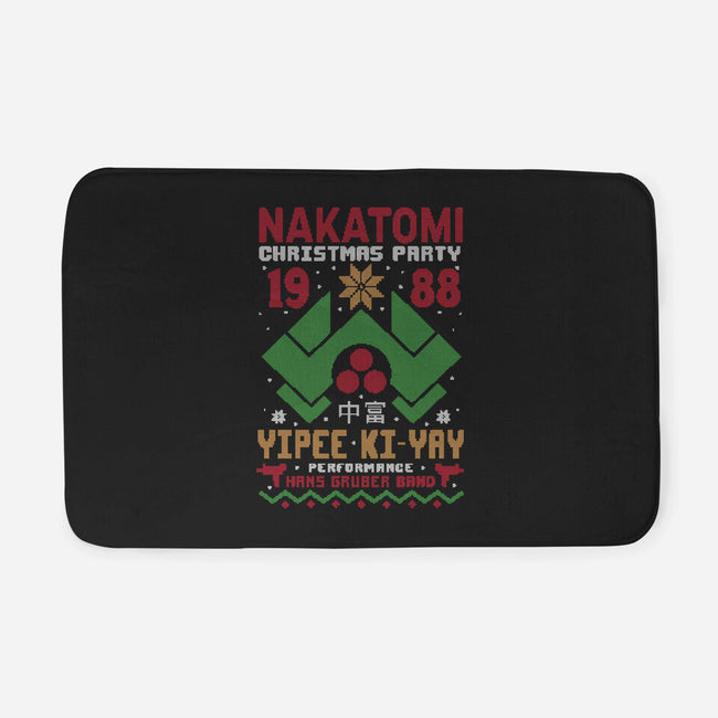 Nakatomi Christmas Party-None-Memory Foam-Bath Mat-Tronyx79