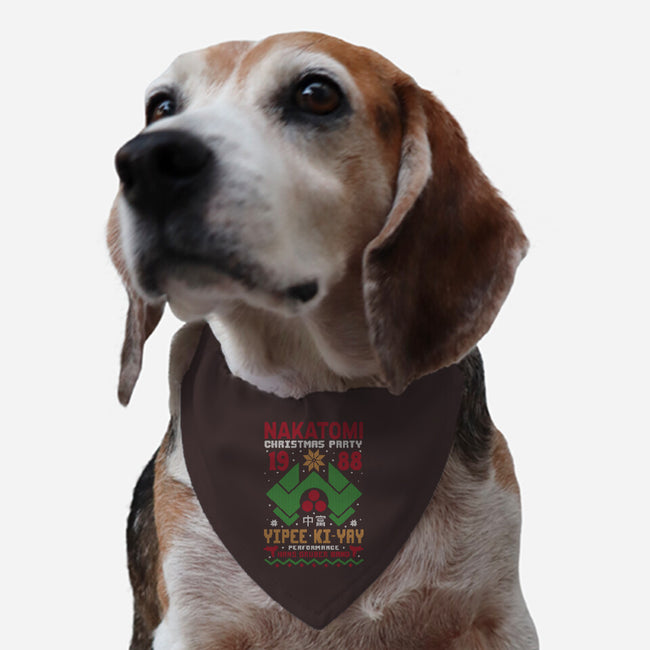 Nakatomi Christmas Party-Dog-Adjustable-Pet Collar-Tronyx79