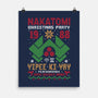 Nakatomi Christmas Party-None-Matte-Poster-Tronyx79