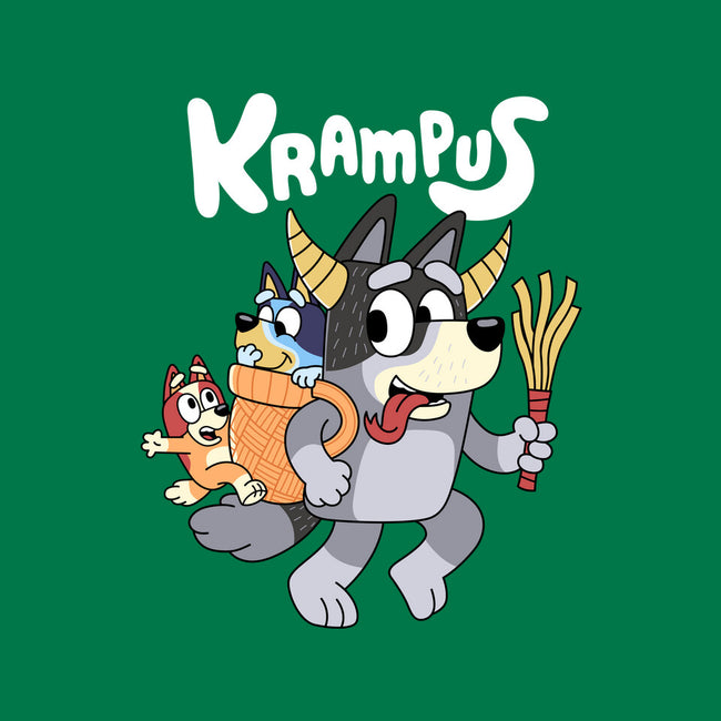 Krampus Bluey-None-Stretched-Canvas-Nemons