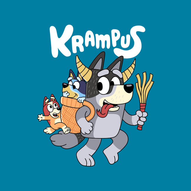 Krampus Bluey-Unisex-Basic-Tee-Nemons