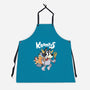 Krampus Bluey-Unisex-Kitchen-Apron-Nemons