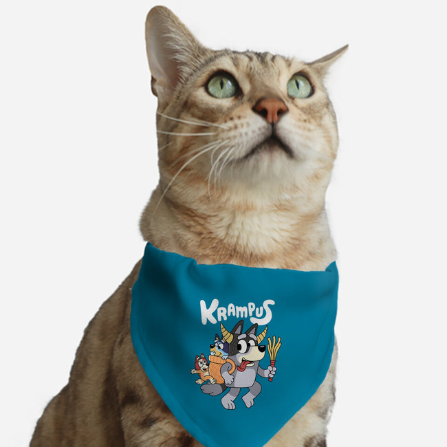 Krampus Bluey-Cat-Adjustable-Pet Collar-Nemons