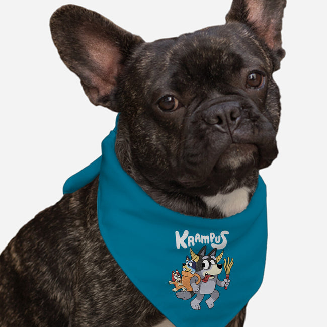 Krampus Bluey-Dog-Bandana-Pet Collar-Nemons