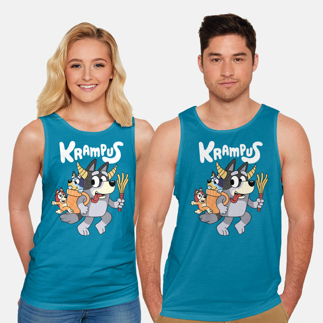 Krampus Bluey-Unisex-Basic-Tank-Nemons