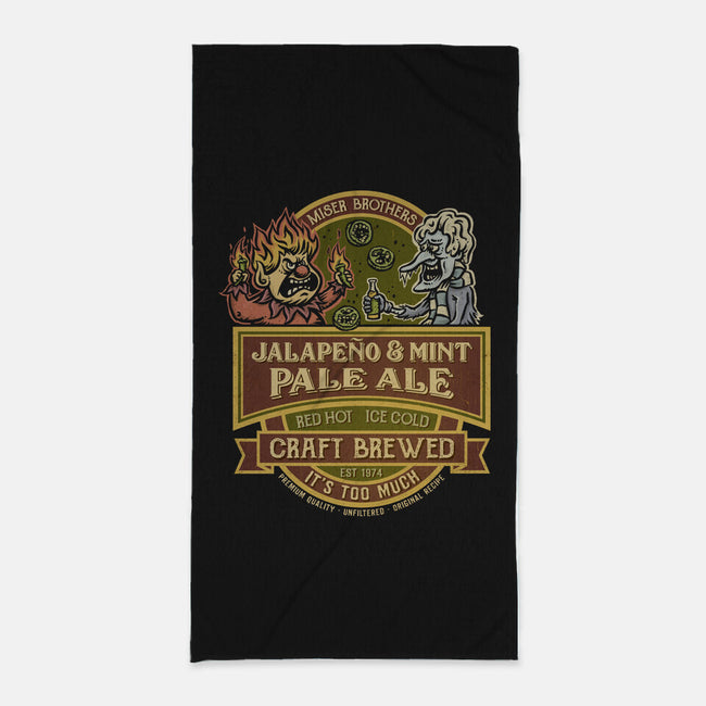 Miser Brothers Jalapeno And Mint Ale-None-Beach-Towel-kg07