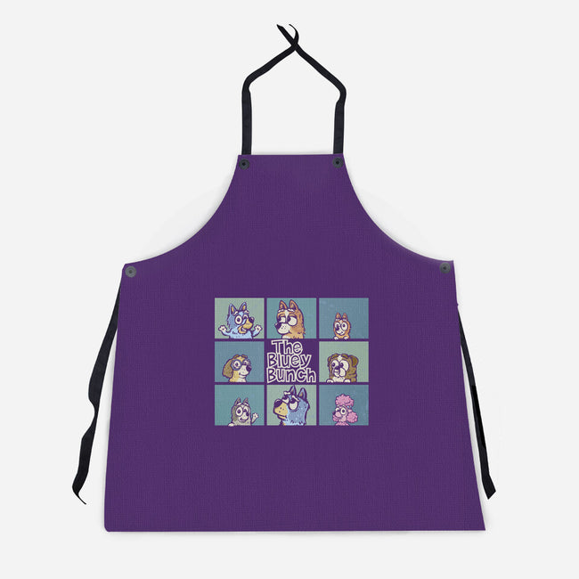 The Bluey Bunch-Unisex-Kitchen-Apron-kg07