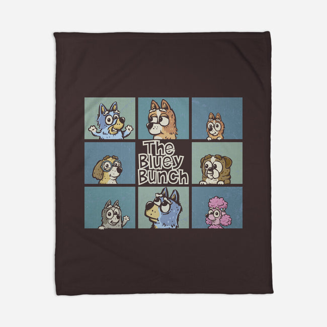 The Bluey Bunch-None-Fleece-Blanket-kg07