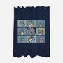 The Bluey Bunch-None-Polyester-Shower Curtain-kg07