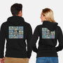 The Bluey Bunch-Unisex-Zip-Up-Sweatshirt-kg07