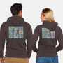 The Bluey Bunch-Unisex-Zip-Up-Sweatshirt-kg07