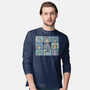 The Bluey Bunch-Mens-Long Sleeved-Tee-kg07