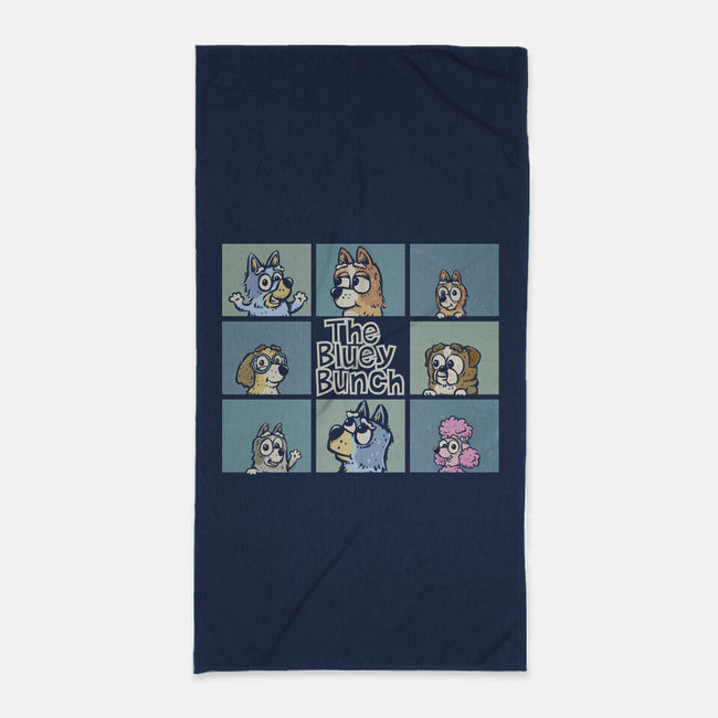 The Bluey Bunch-None-Beach-Towel-kg07