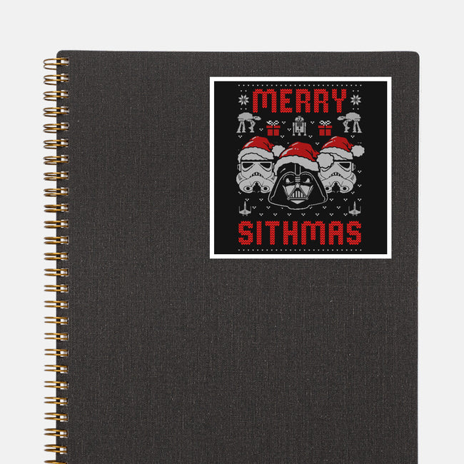 A Merry Sithmas-None-Glossy-Sticker-eduely