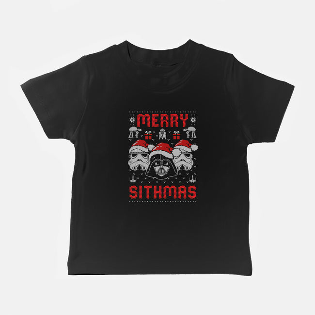 A Merry Sithmas-Baby-Basic-Tee-eduely