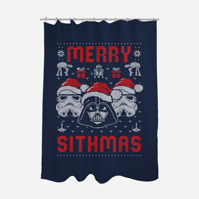 A Merry Sithmas-None-Polyester-Shower Curtain-eduely