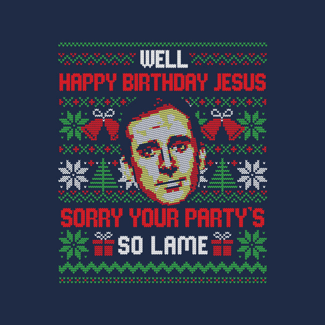 Happy Birthday Jesus-Mens-Long Sleeved-Tee-eduely