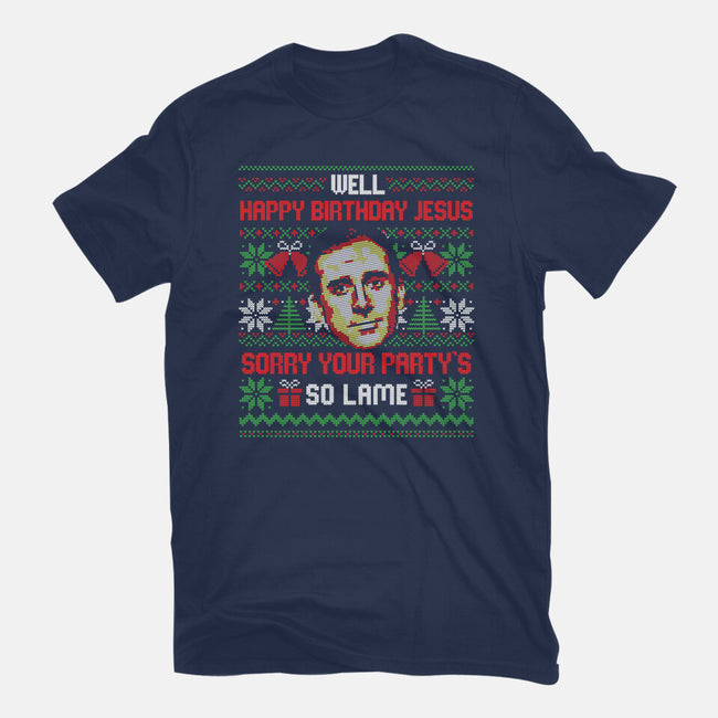 Happy Birthday Jesus-Mens-Premium-Tee-eduely