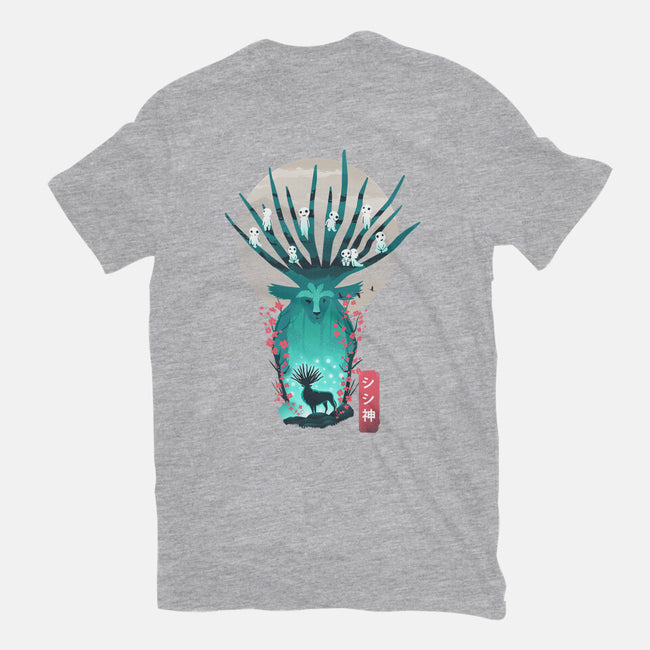 Deer God-Mens-Basic-Tee-dandingeroz