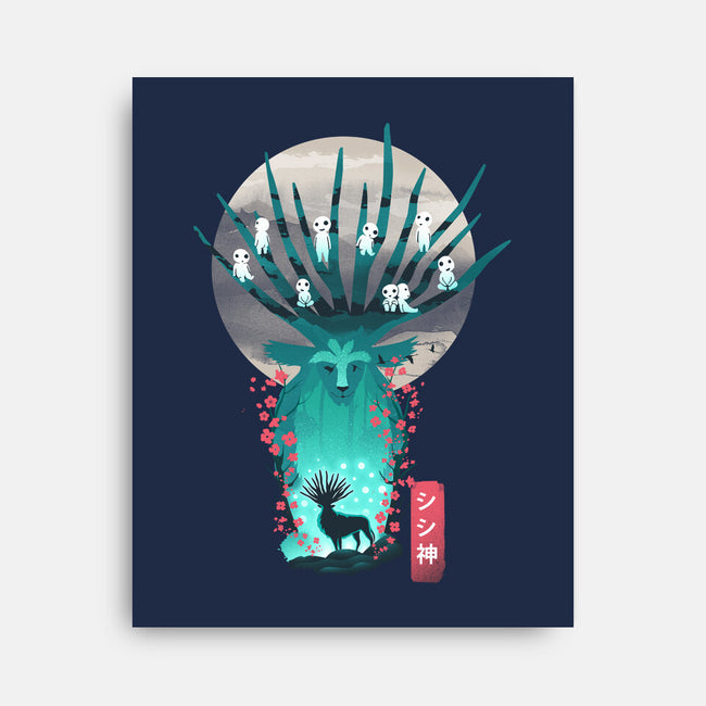 Deer God-None-Stretched-Canvas-dandingeroz