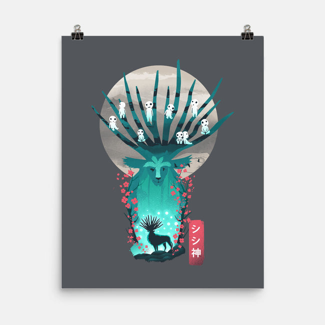 Deer God-None-Matte-Poster-dandingeroz