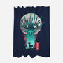 Deer God-None-Polyester-Shower Curtain-dandingeroz