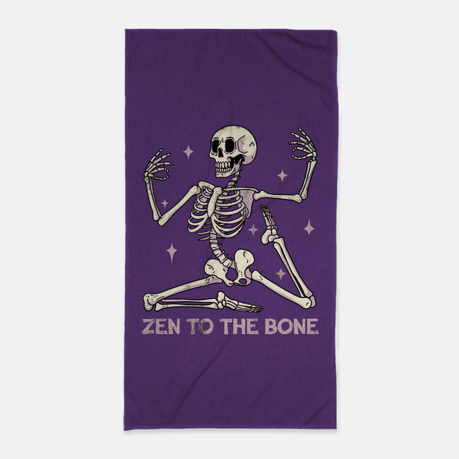 Zen To The Bone-None-Beach-Towel-fanfreak1