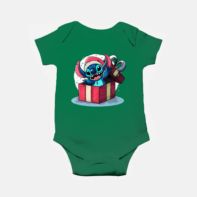 Alien Surprise-Baby-Basic-Onesie-fanfreak1