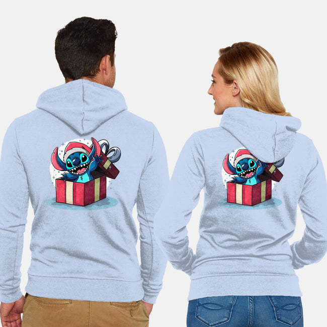 Alien Surprise-Unisex-Zip-Up-Sweatshirt-fanfreak1