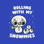 Rolling With My Snowmies-None-Polyester-Shower Curtain-Weird & Punderful